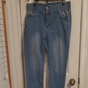 High Rise Blue Women's Jeans